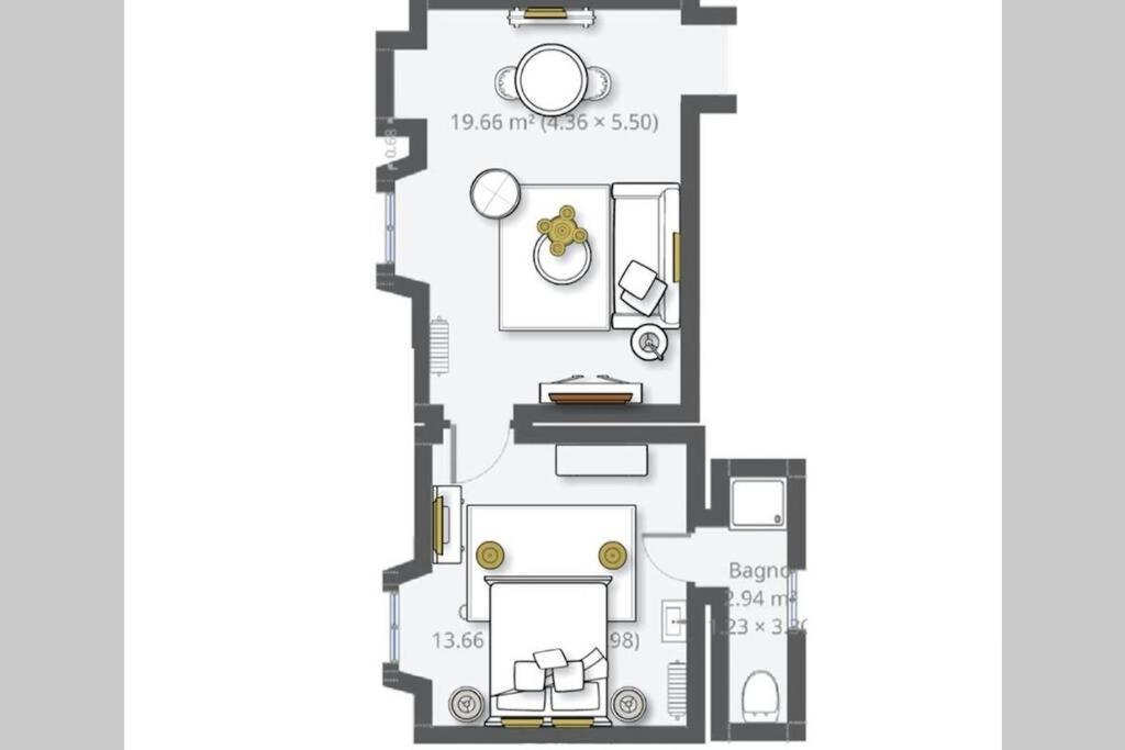 ローマCharming 1Br In Navona Squareアパートメント エクステリア 写真